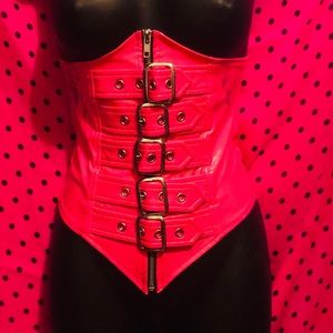 Lip Service Pink Corset Sm